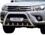 Кенгурятник Toyota Hilux 2015-2020 - тип: без перемычки фото 0