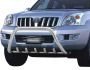 Barrel bar Toyota Prado 120 2003-2008 - type: without jumper фото 0