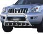 Bull bar Toyota Prado 120 2003-2008 - type: with logo фото 0