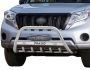 Bull bar Toyota Prado 150 2014-2018 - type: with logo фото 0
