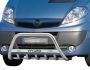 Кенгурятник Opel Vivaro 2001-2014 - тип: с логотипом фото 0