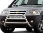 Front bar Chevrolet Niva 2002-2009 - type: 2 jumpers фото 0