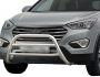 Front bar Hyundai Santa Fe 2013-2016 - type: 2 jumpers фото 0