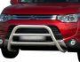 Front bar Mitsubishi Outlander 2013-2015 - type: 2 jumpers фото 0