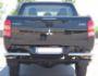 Rear bumper protection Fiat Fullback 2016-... - type: single corners фото 3