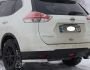 Защита заднего бампера Nissan X-Trail 2014-2017 - тип: углы одинарные фото 2