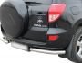 Защита заднего бампера Toyota Rav4 - тип: углы одинарные фото 0