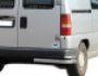 Rear bumper protection Scudo, Expert, Jumpy, 806 - type: double corners фото 0