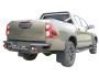 Задній бампер силовий для Toyota Hilux 2015-... - тип: v2 фото 3