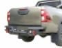 Задній бампер силовий для Toyota Hilux 2015-... - тип: v2 фото 2