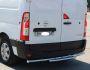 Rear bumper protection Nissan NV400, Opel Movano, Renault Master - type: tube with footrest фото 2