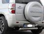Suzuki Grand Vitara rear bumper protection - type: single pipe, short version фото 2
