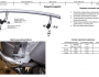 Ssangyong Korando rear bumper protection - type: single pipe фото 4