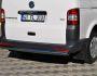 Rear bumper protection Volkswagen T5 Transporter, Multivan - type: single pipe фото 1