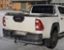 Rear bumper protection Toyota Hilux 2020-... - type: single corners фото 3