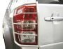 Protection of rear lights Suzuki Grand Vitara 2005-2011 - type: stainless steel фото 3