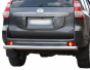 Toyota Prado 150 rear bumper protection - type: single pipe фото 0