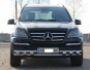Bumper protection Mercedes GL - type: model with plates фото 4