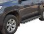 Захист штатного порога Toyota Prado 150 2018-... окантовка порога фото 0