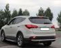 Rear bumper protection Hyundai Santa Fe 2013-2016 - type: single pipe фото 2