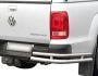 Volkswagen Amarok rear bumper protection - type: double corners фото 0