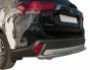 Rear bumper protection Mitsubishi Outlander 2015-2020 - type: single pipe фото 0