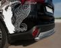 Rear bumper protection Mitsubishi Outlander 2015-2020 - type: single pipe фото 2
