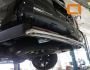 Защита заднего бампера Cadillac Escalade 2014-2018 - тип: одинарная труба, под заказ фото 1