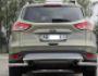 Rear bumper protection Ford Escape 2013-2016 - type: with additional corners фото 2