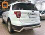 Защита заднего бампера Ford Explorer 2016-2018 - тип: изогнутый ус фото 3