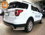 Rear bumper protection Ford Explorer 2016-2018 - type: double corners фото 3