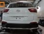 Захист заднього бампера Hyundai Creta 2016-... - тип: одинарна труба фото 1
