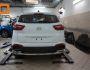 Rear bumper protection Hyundai Creta 2016-... - type: pipe with corners фото 1