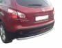 Rear bumper protection Nissan Qashqai 2007-2014 - type: single pipe фото 0