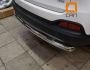 Защита заднего бампера Kia Sorento Prime 2015-2020 - тип: одинарная труба фото 2