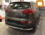 Kia Sportage rear bumper protection - type: single pipe фото 1