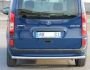 Mercedes Citan rear bumper protection - type: single pipe фото 1