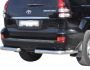 Захист заднього бампера Toyota Prado 120 - тип: кути одинарні фото 0