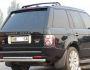 Range Rover Vogue rear bumper protection, double straight mustache фото 3