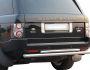 Range Rover Vogue rear bumper protection, double straight mustache фото 0