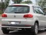 Rear bumper protection VW Tiguan 60mm фото 2