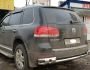 Захист заднього бампера VW Touareg 2002-2010 фото 1