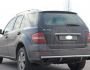 Захист заднього бампера Mercedes ml class w164 - тип: одинарна труба фото 3