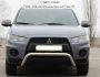 Front bumper protection Mitsubishi Outlander XL 2010-2012 фото 1