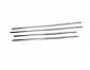 Ssangyong Rexton exterior window trim stainless steel 4 pcs фото 0