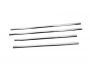 Outer edging of glass Ford C-max stainless steel 4 pcs фото 0