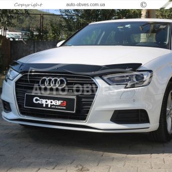 Дефлектор капота Audi A3 2012-2020 фото 2