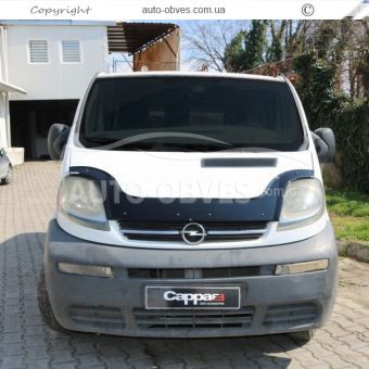 Hood deflector Renault Trafic 2001-2014 - type: long eurocappa фото 2