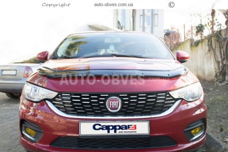Дефлектор капота Fiat Tipo 2016-... фото 4
