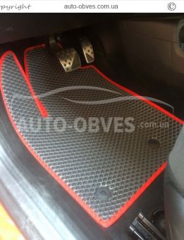 Fiat 500X floor mats - type: eva фото 4